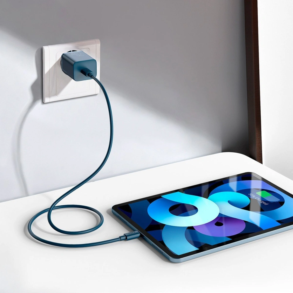 Wholesale Baseus Super Si Quick Charger 1C 20W with USB-C cable for Lightning 1m (blue) - BSU2789BLU - {ean13} - Hurt