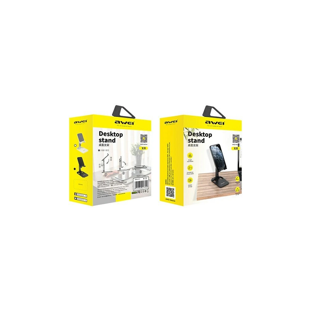 Hurtownia GSM - AWEI stolní držák X11 černý/black - AWEI069BLK - {ean13} - Hurt