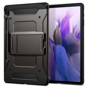 Hurtownia GSM - Etui Spigen Tough Armor Pro Samsung Galaxy Tab S7 FE 5G 12.4 Gunmetal - SPN1655GNM - {ean13} - Hurt