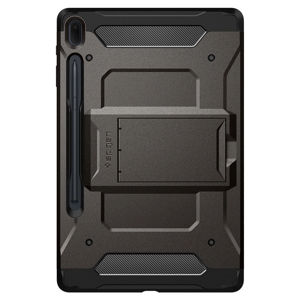 Wholesale Spigen Tough Armor Pro Samsung Galaxy Tab S7 FE 5G 12.4 Gunmetal - SPN1655GNM - {ean13} - Hurt