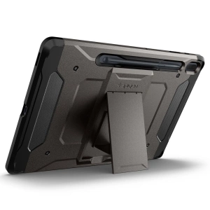 Hurtownia GSM - Etui Spigen Tough Armor Pro Samsung Galaxy Tab S7 FE 5G 12.4 Gunmetal - SPN1655GNM - {ean13} - Hurt