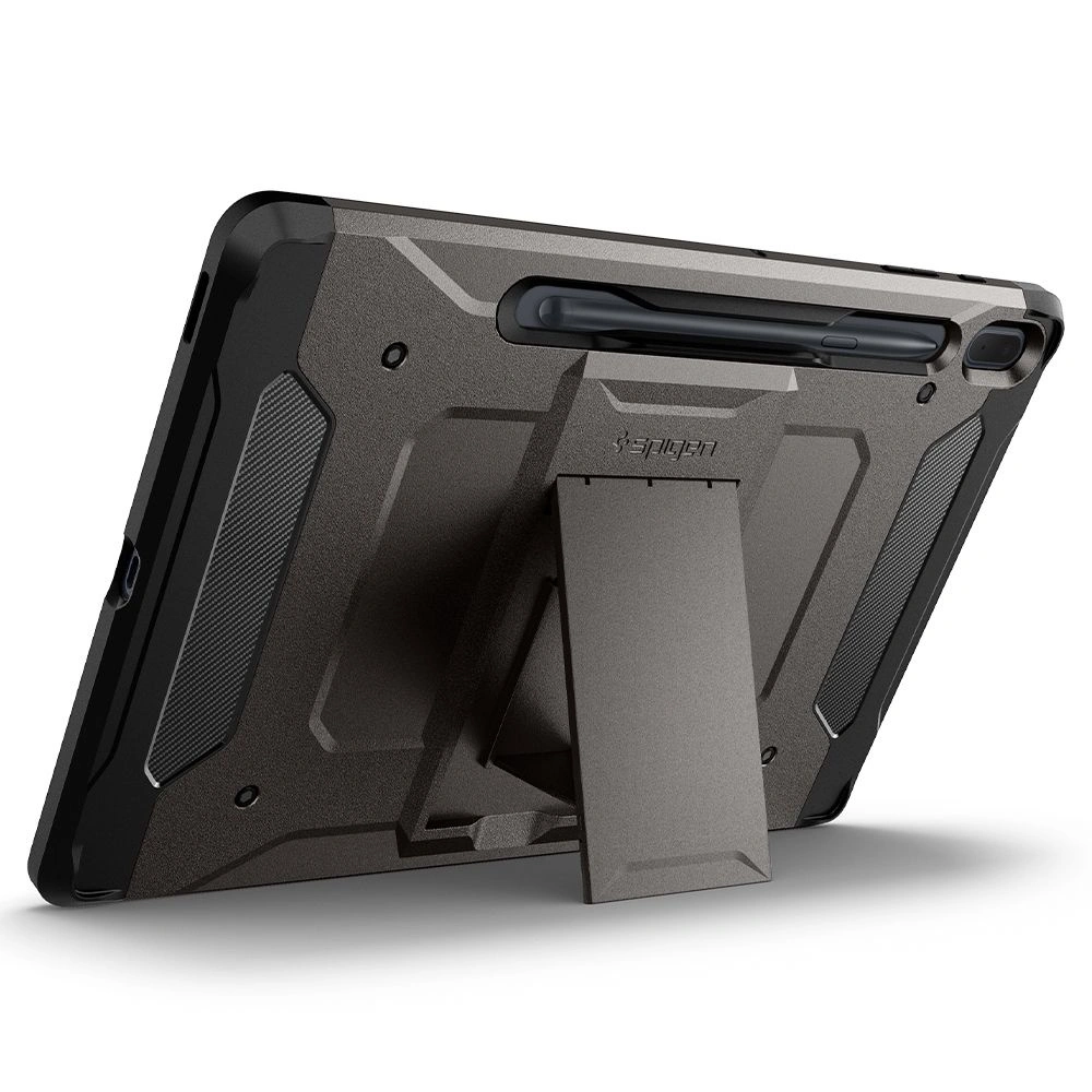 Wholesale Spigen Tough Armor Pro Samsung Galaxy Tab S7 FE 5G 12.4 Gunmetal - SPN1655GNM - {ean13} - Hurt