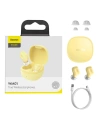 Wholesale Wireless headphones Baseus Encok WM01, Bluetooth 5.0 (yellow) - BSU2781YEL - {ean13} - Hurt