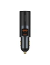 Hurtownia GSM - Auto nabíječka Baseus Share Together Fast s zásuvkou zapalovače, USB + USB-C, 120W (šedá) - BSU2782GRY - {ean13} - Hurt
