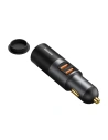 Hurtownia GSM - Automobilová nabíječka Baseus Share Together Fast s cigaretovým konektorem, 2x USB, 120W (šedá) - BSU2783GRY - {ean13} - Hurt