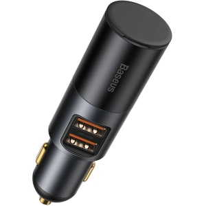 Hurtownia GSM - Automobilová nabíječka Baseus Share Together Fast s cigaretovým konektorem, 2x USB, 120W (šedá) - BSU2783GRY - {ean13} - Hurt