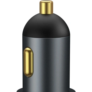 Hurtownia GSM - Automobilová nabíječka Baseus Share Together Fast s cigaretovým konektorem, 2x USB, 120W (šedá) - BSU2783GRY - {ean13} - Hurt