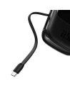 Hurtownia GSM - Powerbank Baseus Qpow 20000mAh, IP, USB, USB-C, 22.5W z kablem USB-C (czarny) - BSU2785BLK - {ean13} - Hurt