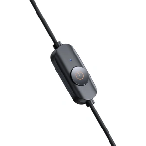 Samochodowy wentylator / wiatrak Baseus Blustery na zagłówek, USB (czarny)