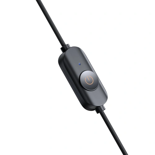 Samochodowy wentylator / wiatrak Baseus Blustery na zagłówek, USB (czarny)