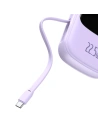 Hurtownia GSM - Powerbank Baseus Qpow 20000mAh, IP, USB, USB-C, 22.5W z kablem USB-C (fioletowy) - BSU2788PRP - {ean13} - Hurt