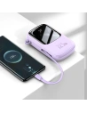 Wholesale Baseus Q pow Digital Display Power Bank 20000mAh, IP, USB, USB-C, 22.5W with Type-C Cable (morado) - BSU2788PRP - {ean13} - Hurt