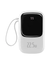 Hurtownia GSM - Powerbank Baseus Qpow 20000mAh, IP, USB, USB-C, 22.5W s kabelem USB-C (bílý) - BSU2789WHT - {ean13} - Hurt