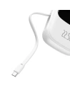 Wholesale Baseus Q pow Digital Display Power Bank 20000mAh, IP, USB, USB-C, 22.5W with Type-C Cable (white) - BSU2789WHT - {ean13} - Hurt