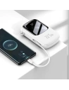 Wholesale Baseus Q pow Digital Display Power Bank 20000mAh, IP, USB, USB-C, 22.5W with Type-C Cable (white) - BSU2789WHT - {ean13} - Hurt