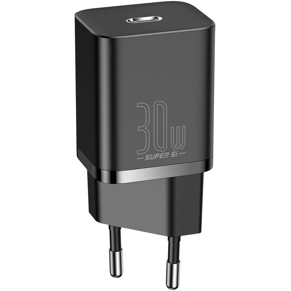 Hurtownia GSM - Ładowarka sieciowa Baseus Super Si Quick Charger 1C 30W (czarna) - BSU2792BLK - {ean13} - Hurt