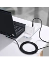 Hurtownia GSM - Kabel magnetyczny Baseus Zinc Magnetic, USB-C do wtyk DC 7,9x5,5mm, 100W, PD, 2m, kątowy (czarny) - BSU2794BLK - {ean13} - Hurt