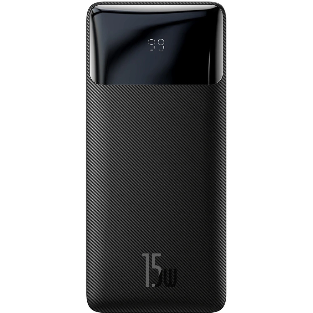 Hurtownia GSM - PowerBank Baseus Bipow 30000mAh, 2xUSB, USB-C, 15W (černý) - BSU2796BLK - {ean13} - Hurt