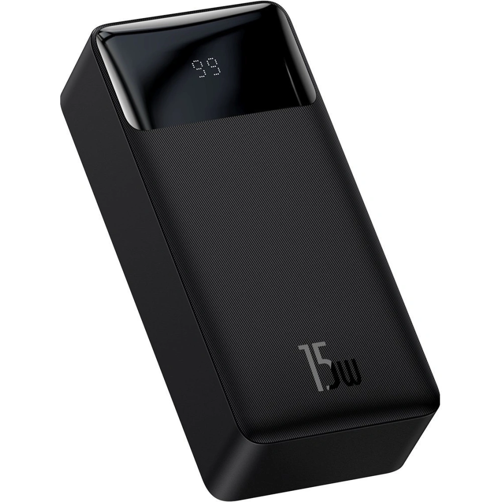 Hurtownia GSM - PowerBank Baseus Bipow 30000mAh, 2xUSB, USB-C, 15W (černý) - BSU2796BLK - {ean13} - Hurt