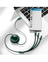 Hurtownia GSM - Kabel USB 3w1 Baseus Bright Mirror, USB do micro USB / USB-C / Lightning, 66W, 1.2m (zelená) - BSU2800GRN - {ean13} - Hurt