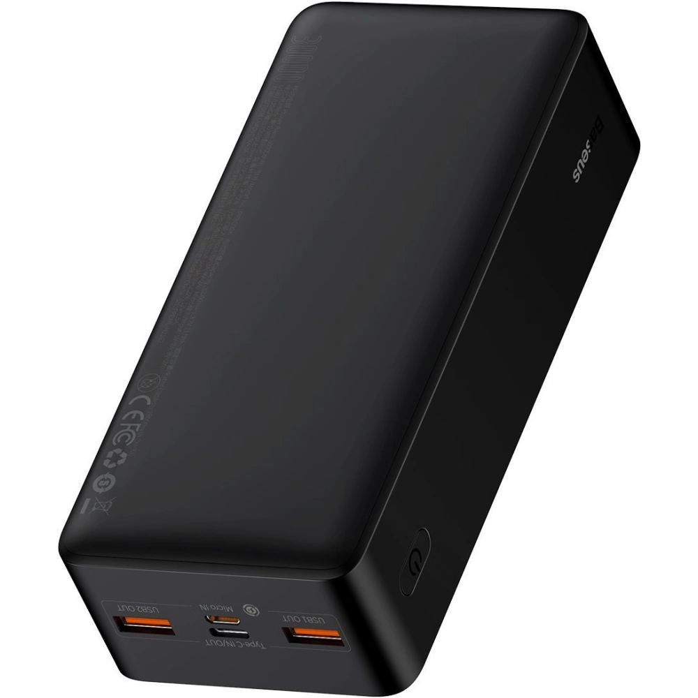 Hurtownia GSM - PowerBank Baseus Bipow 30000mAh, 2xUSB, USB-C, 20W (černý) - BSU2801BLK - {ean13} - Hurt