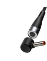 Hurtownia GSM - Magnetický kabel Baseus Zinc Magnetic, USB-C na DC konektor 4x1,7mm, 100W, PD, 2m, úhlový (černý) - BSU2802BLK - {ean13} - Hurt