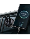 Hurtownia GSM - Ładowarka samochodowa Baseus Share Together z przedłużaczem, 3x USB, USB-C, 120W (szara) - BSU2803GRY - {ean13} - Hurt