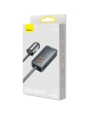 Hurtownia GSM - Ładowarka samochodowa Baseus Share Together z przedłużaczem, 3x USB, USB-C, 120W (szara) - BSU2803GRY - {ean13} - Hurt