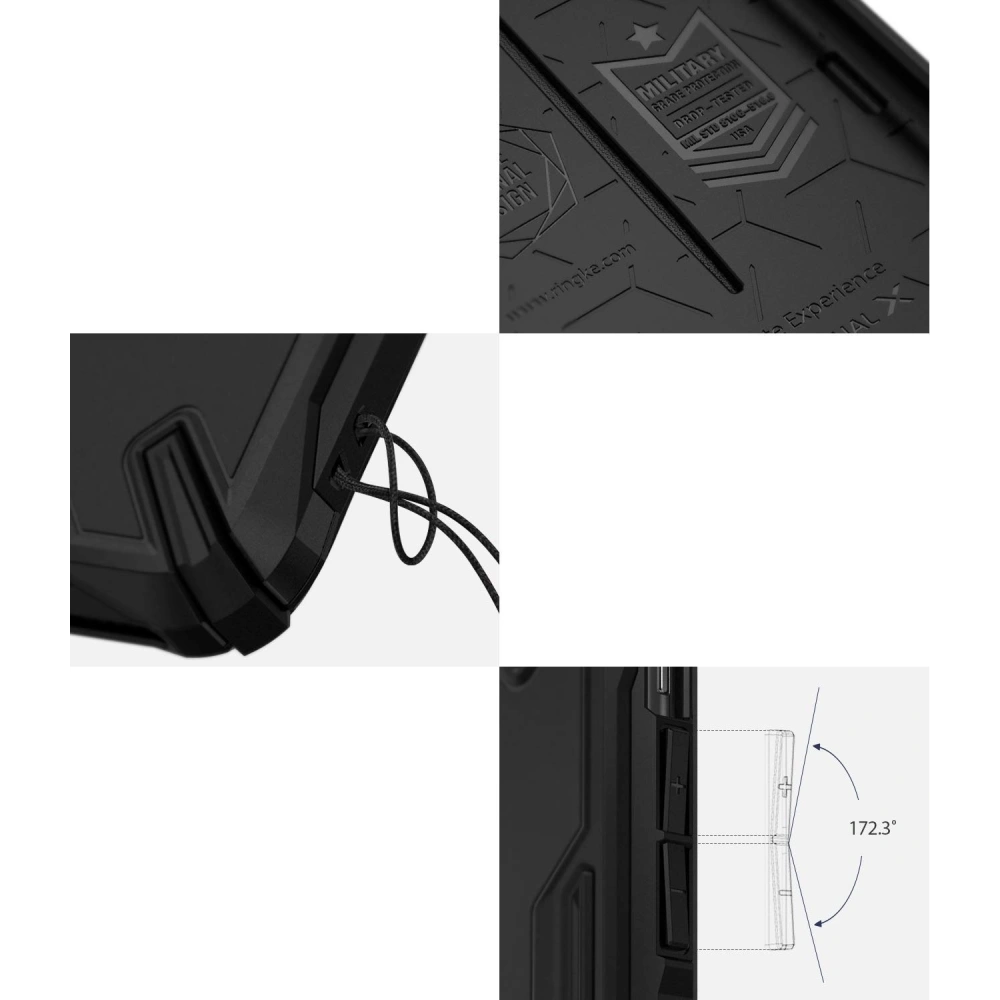 Hurtownia GSM - Etui Ringke Dual-X iPhone XS/X 5.8 SF Černé - RGK766BLK - {ean13} - Hurt