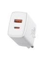 Hurtownia GSM - Ładowarka sieciowa Baseus Compact Quick Charger, USB, USB-C, 20W (biała) - BSU2805WHT - {ean13} - Hurt