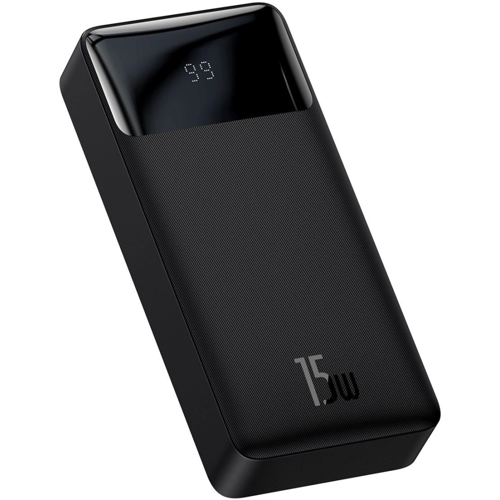 Hurtownia GSM - PowerBank Baseus Bipow 20000mAh, 2xUSB, USB-C, 15W (czarny) - BSU2806BLK - {ean13} - Hurt