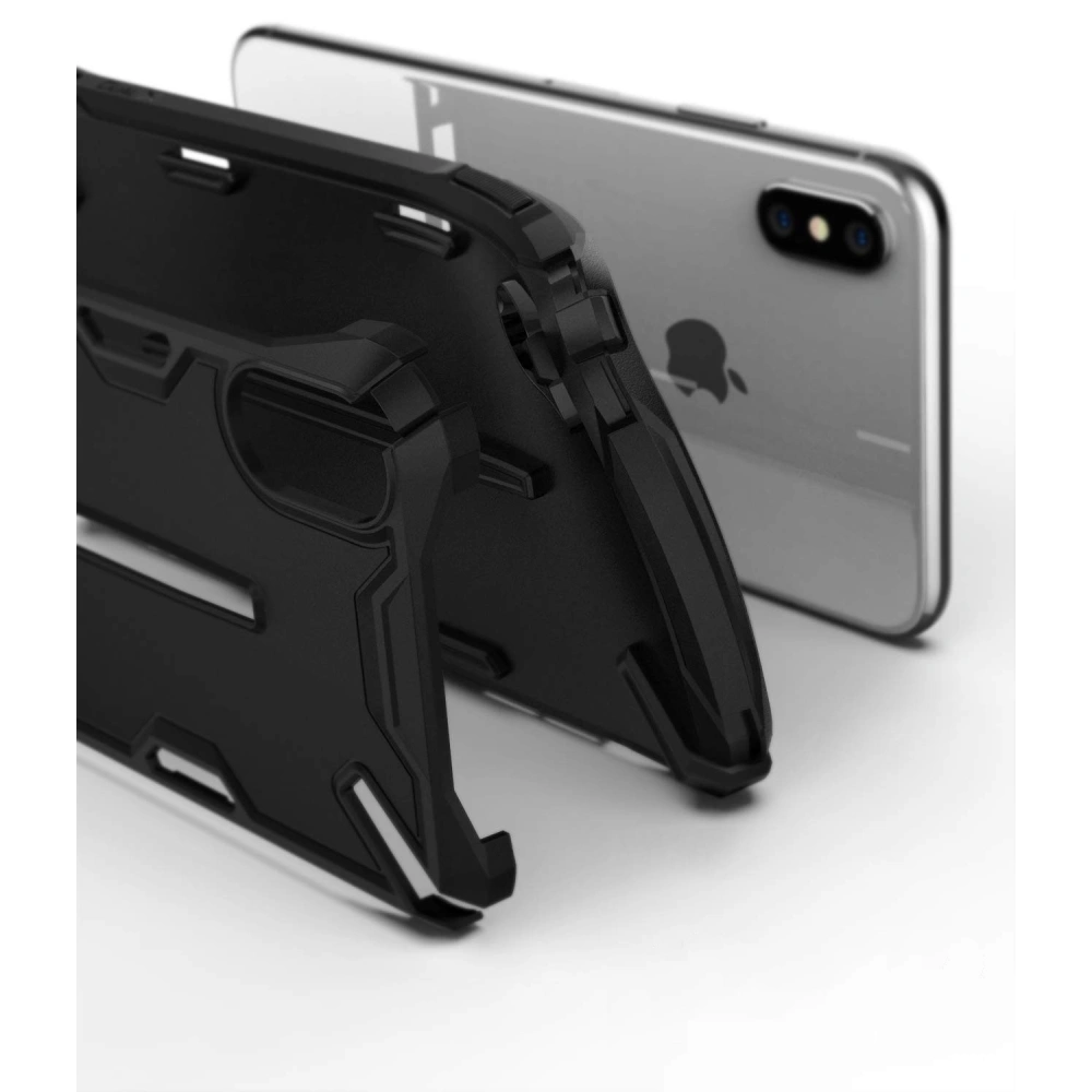 Hurtownia GSM - Etui Ringke Dual-X iPhone XS/X 5.8 SF Černé - RGK766BLK - {ean13} - Hurt