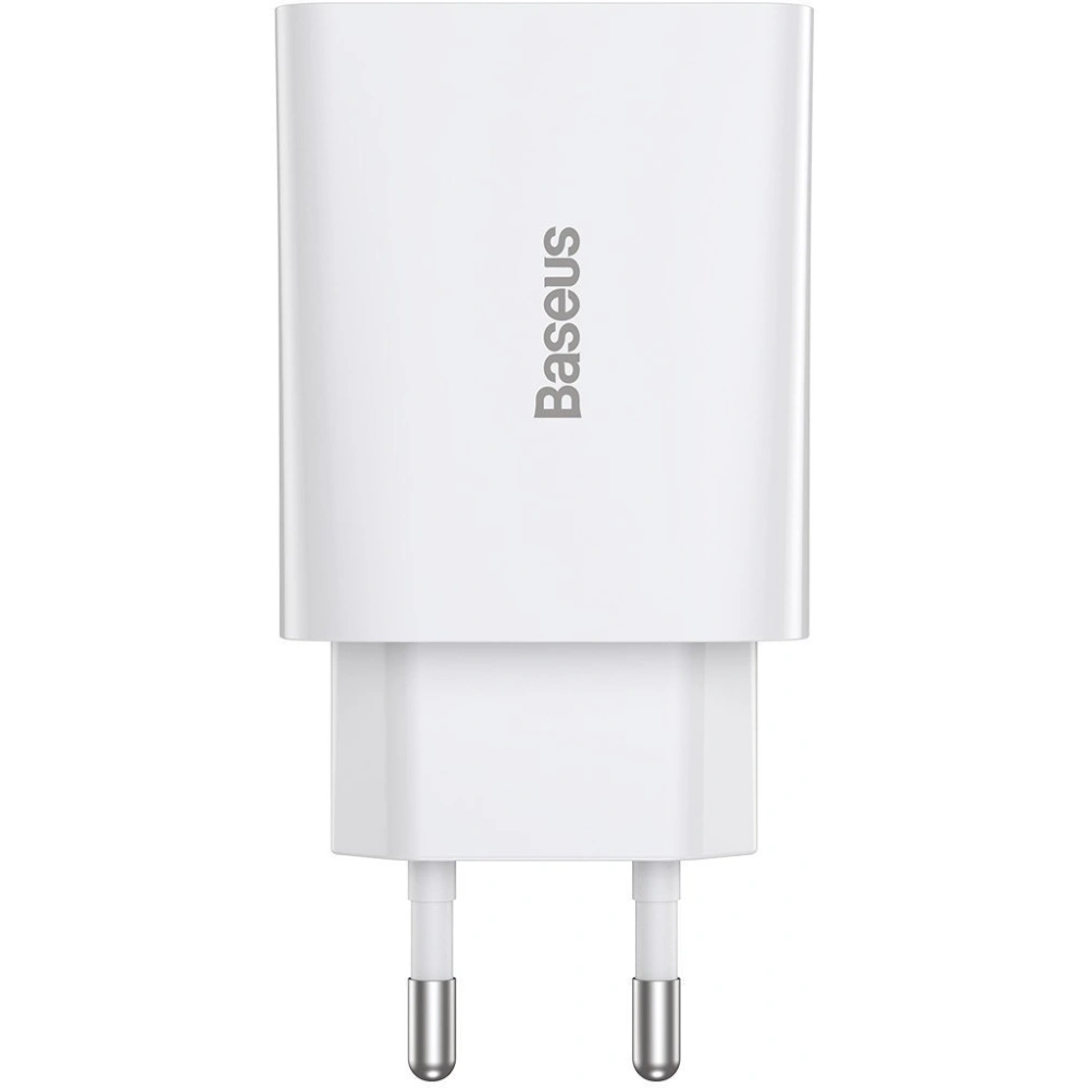 Hurtownia GSM - Ładowarka sieciowa Baseus Speed Mini Quick Charger, USB-C, PD, 3A, 20W (biała) - BSU2808WHT - {ean13} - Hurt
