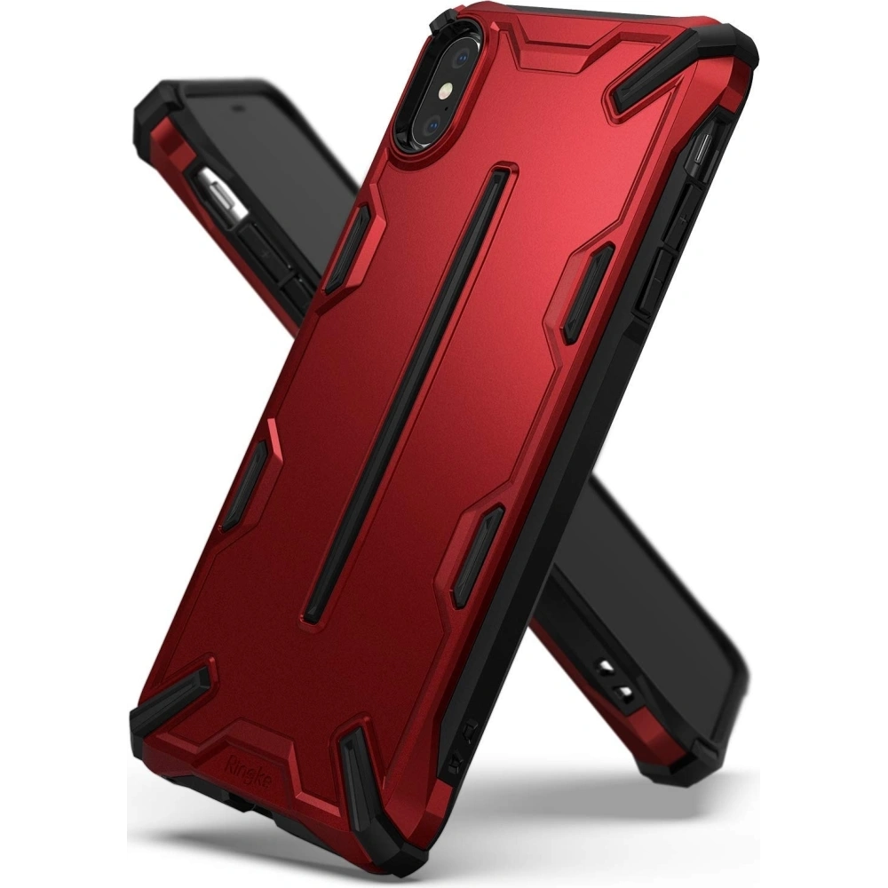 Hurtownia GSM - Etui Ringke Dual-X iPhone XS/X 5.8 Iron Red - RGK767RED - {ean13} - Hurt