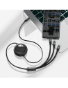 Wholesale USB cable 3in1 Baseus Bright Mirror, USB to micro USB / USB-C / Lightning, 100W, 1.2m (black) - BSU2809BLK - {ean13} - Hurt