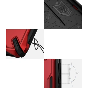 Etui Ringke Dual-X iPhone XS/X 5.8 Iron Red