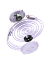 Wholesale USB cable 3in1 Baseus Bright Mirror, USB to micro USB / USB-C / Lightning, 100W, 1.2m (purple) - BSU2811PRP - {ean13} - Hurt