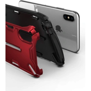 Etui Ringke Dual-X iPhone XS/X 5.8 Iron Red