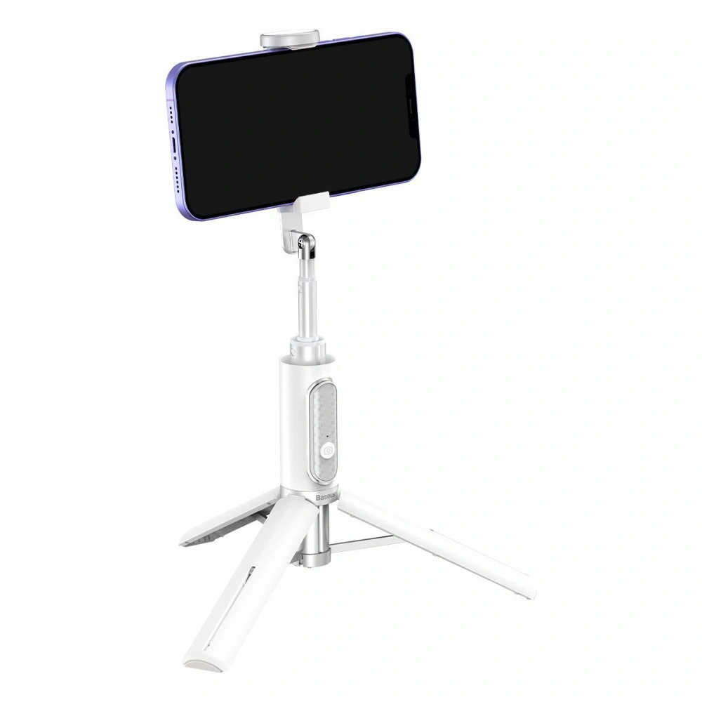 Hurtownia GSM - Selfie stick, statyw Bluetooth Baseus Traveler (biały) - BSU2813WHT - {ean13} - Hurt