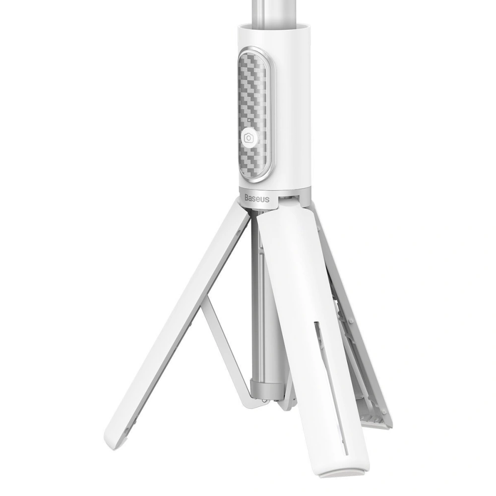 Hurtownia GSM - Selfie stick, statyw Bluetooth Baseus Traveler (biały) - BSU2813WHT - {ean13} - Hurt