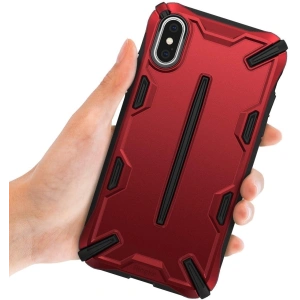 Etui Ringke Dual-X iPhone XS/X 5.8 Iron Red
