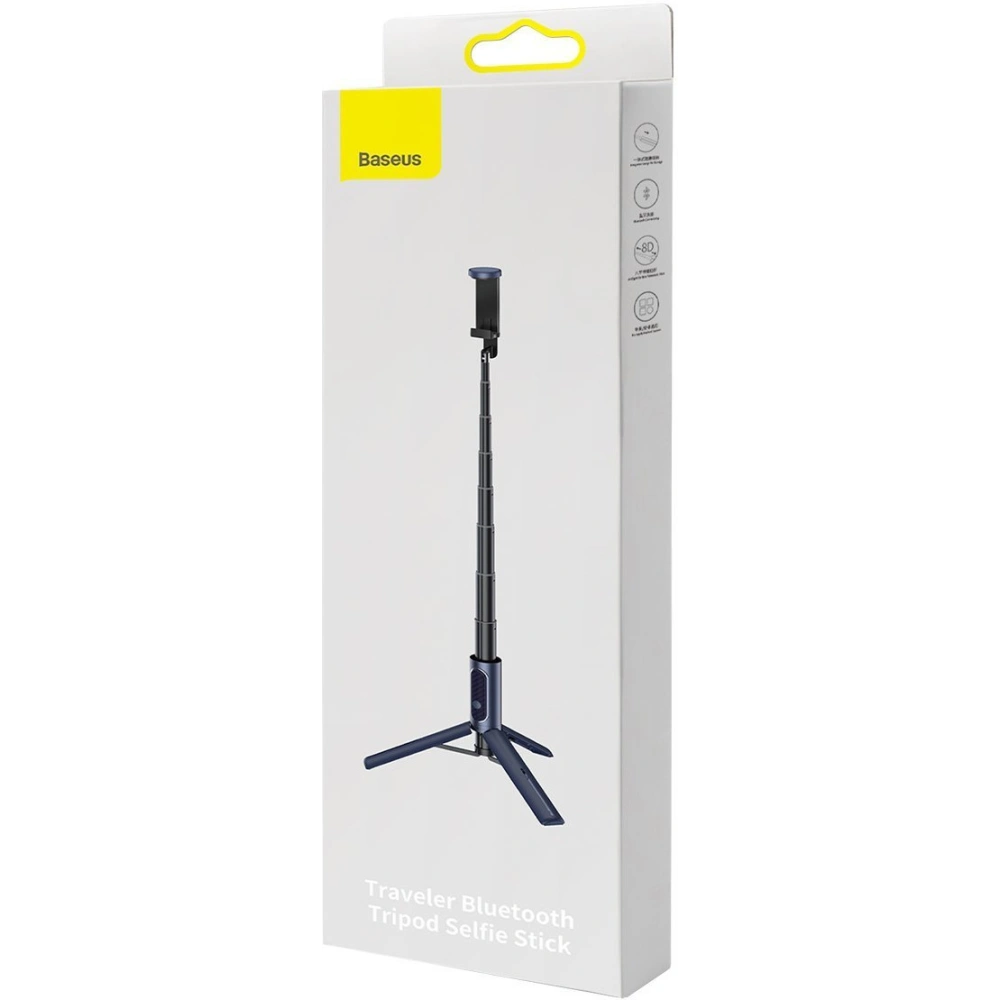 Hurtownia GSM - Selfie stick, statyw Bluetooth Baseus Traveler (niebieski) - BSU2814BLU - {ean13} - Hurt