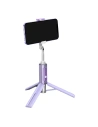 Hurtownia GSM - Selfie stick, statyw Bluetooth Baseus Traveler (fioletowy) - BSU2815PRP - {ean13} - Hurt