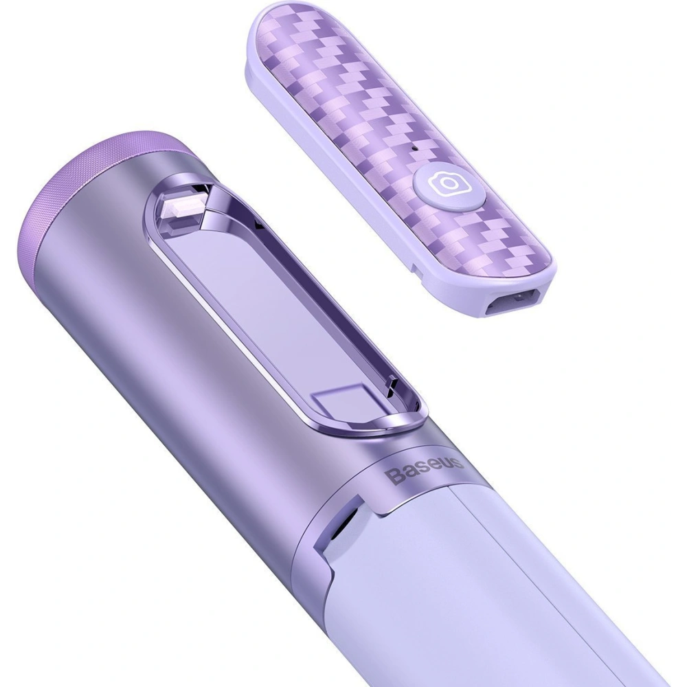 Hurtownia GSM - Selfie tyč, Bluetooth stativ Baseus Traveler (fialový) - BSU2815PRP - {ean13} - Hurt