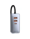Hurtownia GSM - Ładowarka samochodowa Baseus Share Together z przedłużaczem, 2x USB, 2x USB-C, 120W (szara) - BSU2816GRY - {ean13} - Hurt