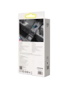 Hurtownia GSM - Ładowarka samochodowa Baseus Share Together z przedłużaczem, 2x USB, 2x USB-C, 120W (szara) - BSU2816GRY - {ean13} - Hurt
