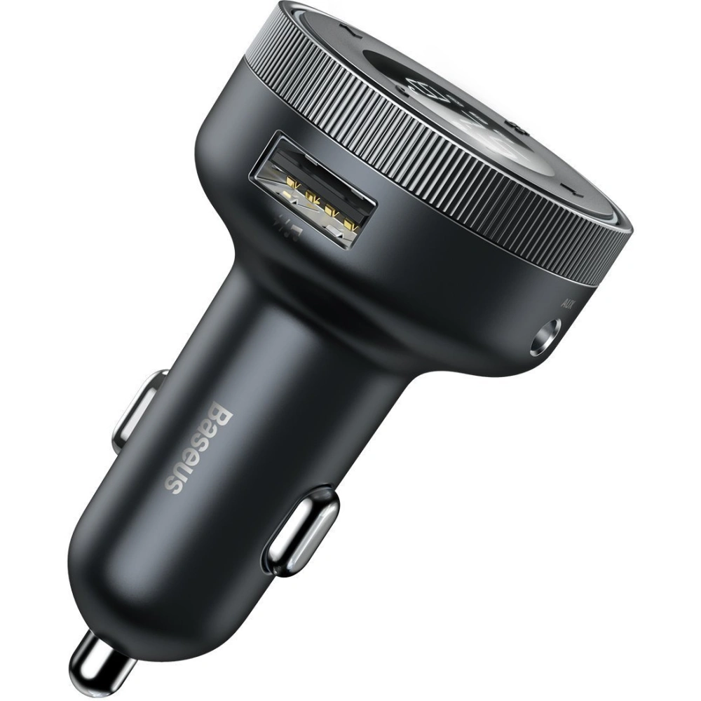 Hurtownia GSM - Transmiter FM Baseus Enjoy Car, Bluetooth 5.0, microSD, AUX (černý) - BSU2817BLK - {ean13} - Hurt