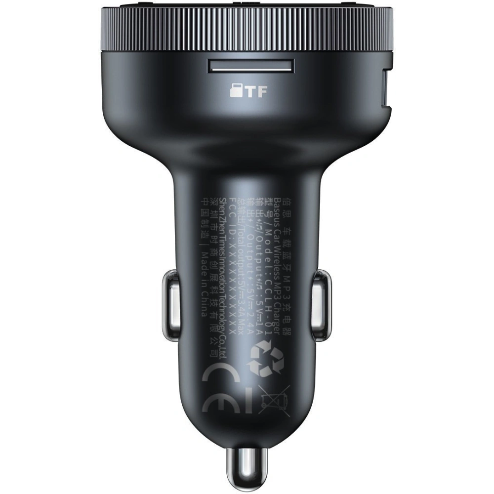 Hurtownia GSM - Transmiter FM Baseus Enjoy Car, Bluetooth 5.0, microSD, AUX (černý) - BSU2817BLK - {ean13} - Hurt