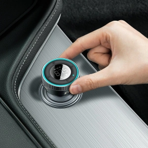 Hurtownia GSM - Transmiter FM Baseus Enjoy Car, Bluetooth 5.0, microSD, AUX (černý) - BSU2817BLK - {ean13} - Hurt