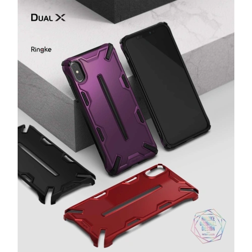 Etui Ringke Dual-X iPhone XS/X 5.8 SF Black
